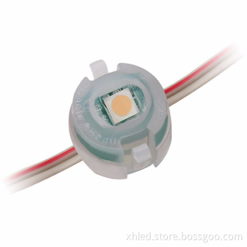 Miracle Bean IP67 0.3W DC12V Single Color 5050 20mm Waterproof SMD LED Pixel Light Outdoor